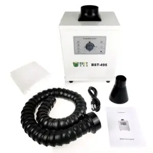 BST-495 Portable 150W Soldeer dampafzuiging 220V EU Adapter